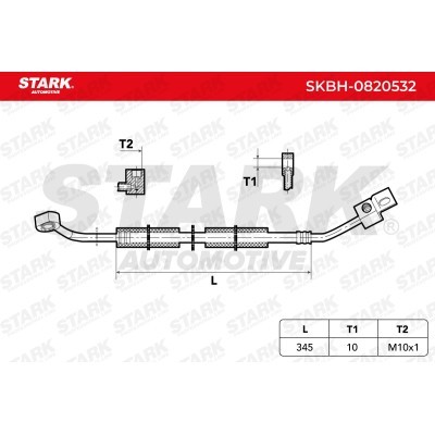 Bremsschlauch Stark SKBH-0820532 SKBH-0820532 - foto 6