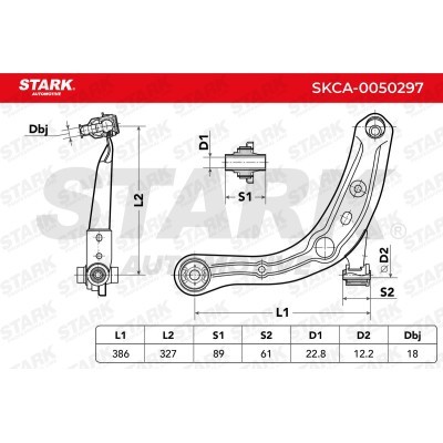 Querlenker Stark SKCA-0050297 SKCA-0050297 - foto 3