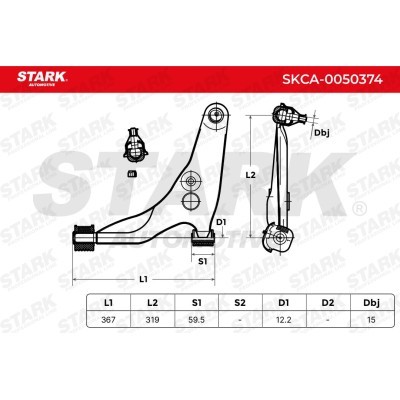 Querlenker Stark SKCA-0050374 SKCA-0050374 - foto 8