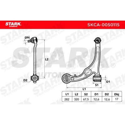 Querlenker Stark SKCA-0050115 SKCA-0050115 - foto 3