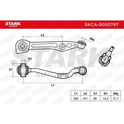 Querlenker Stark SKCA-0050797 SKCA-0050797 - foto 6