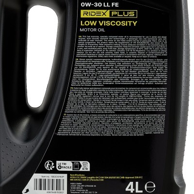 Motoröl RIDEX 1862O0192P 1862O0192P - foto 5