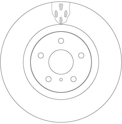 Bremsscheibe TRW DF6480 DF6480 - foto 2