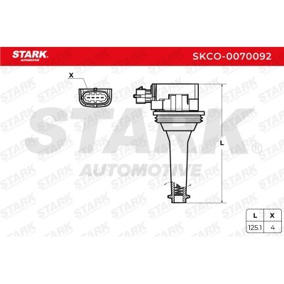 Zündspule Stark SKCO-0070092 SKCO-0070092 - foto 4