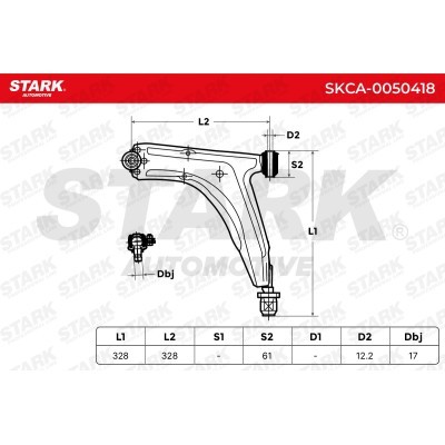 Querlenker Stark SKCA-0050418 SKCA-0050418 - foto 8