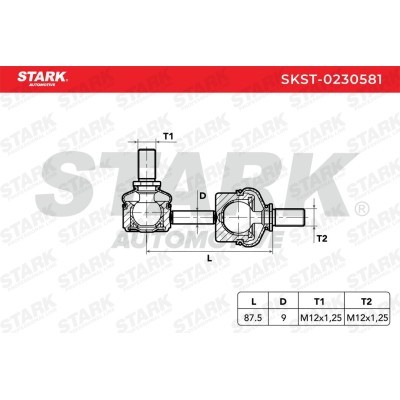 Stabilisator Stange Stark SKST-0230581 SKST-0230581 - foto 7