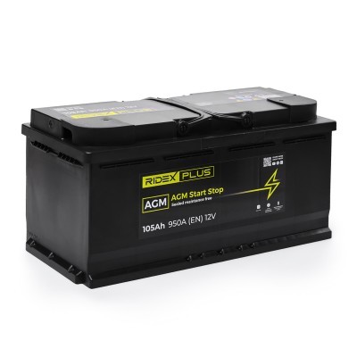 Autobatterie RIDEX 1S0053P 1S0053P - foto 2