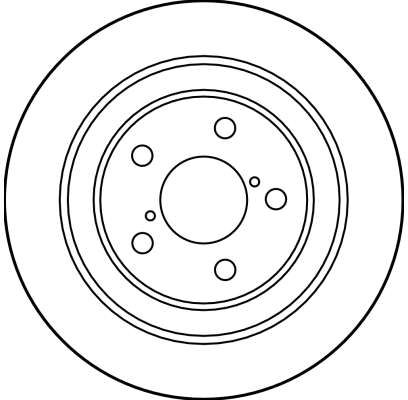 Bremsscheibe TRW DF3092 DF3092 - foto 2