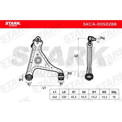 Querlenker Stark SKCA-0050288 SKCA-0050288 - foto 9