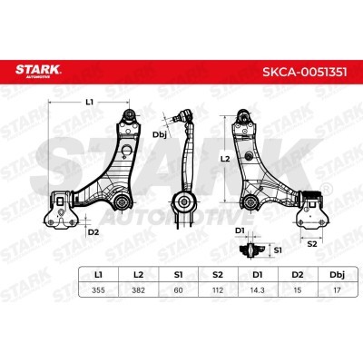 Querlenker Stark SKCA-0051351 SKCA-0051351 - foto 7
