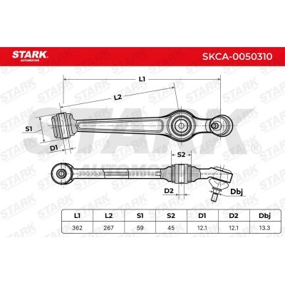 Querlenker Stark SKCA-0050310 SKCA-0050310 - foto 3