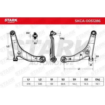 Querlenker Stark SKCA-0051286 SKCA-0051286 - foto 8