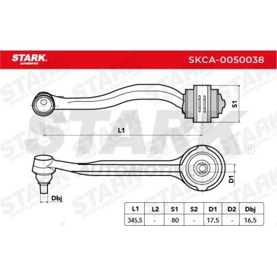 Querlenker Stark SKCA-0050038 SKCA-0050038 - foto 7