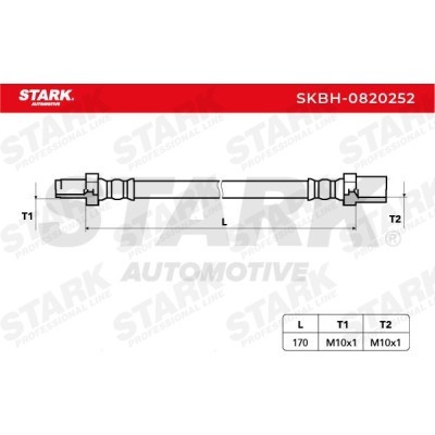 Bremsschlauch Stark SKBH-0820252 SKBH-0820252 - foto 7