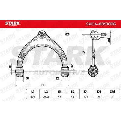Querlenker Stark SKCA-0051096 SKCA-0051096 - foto 6