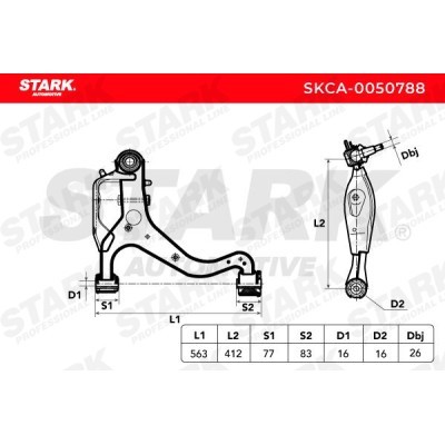 Querlenker Stark SKCA-0050788 SKCA-0050788 - foto 5