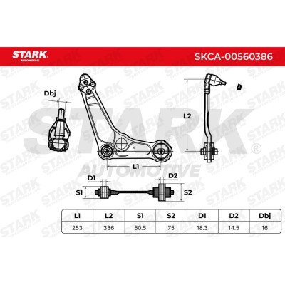 Querlenker Stark SKCA-00560386 SKCA-00560386 - foto 5