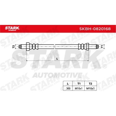Bremsschlauch Stark SKBH-0820168 SKBH-0820168 - foto 4