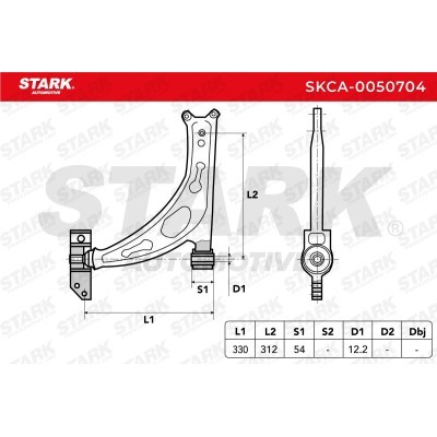 Querlenker Stark SKCA-0050704 SKCA-0050704 - foto 6