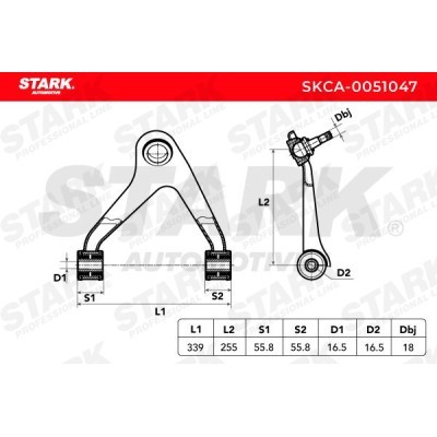 Querlenker Stark SKCA-0051047 SKCA-0051047 - foto 6