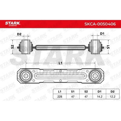 Querlenker Stark SKCA-0050406 SKCA-0050406 - foto 4