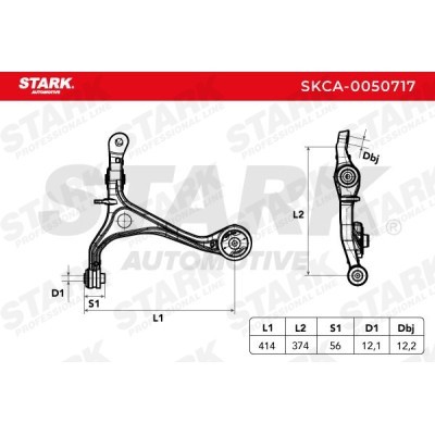 Querlenker Stark SKCA-0050717 SKCA-0050717 - foto 5