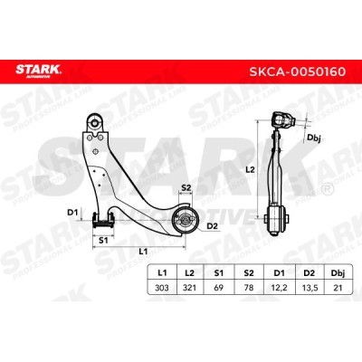 Querlenker Stark SKCA-0050160 SKCA-0050160 - foto 7
