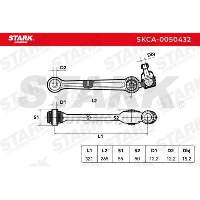 Querlenker Stark SKCA-0050432 SKCA-0050432 - foto 4