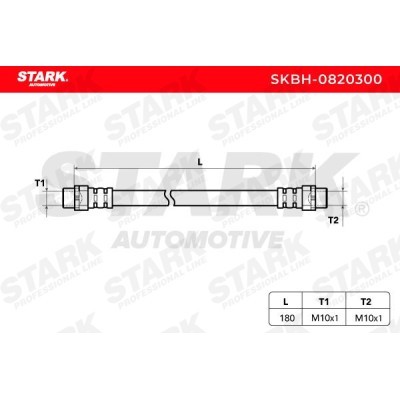 Bremsschlauch Stark SKBH-0820300 SKBH-0820300 - foto 6