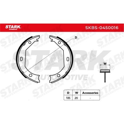Bremsbeläge Satz Stark SKBS-0450016 SKBS-0450016 - foto 4