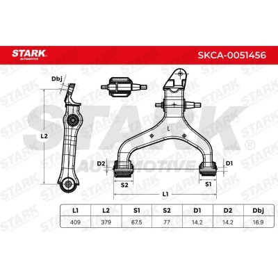 Querlenker Stark SKCA-0051456 SKCA-0051456 - foto 4