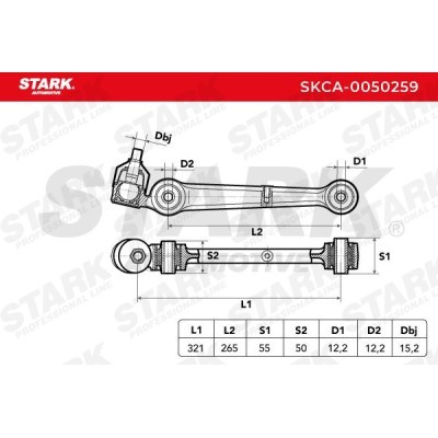 Querlenker Stark SKCA-0050259 SKCA-0050259 - foto 3