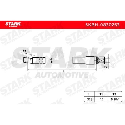 Bremsschlauch Stark SKBH-0820253 SKBH-0820253 - foto 3