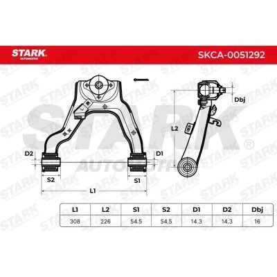 Querlenker Stark SKCA-0051292 SKCA-0051292 - foto 6