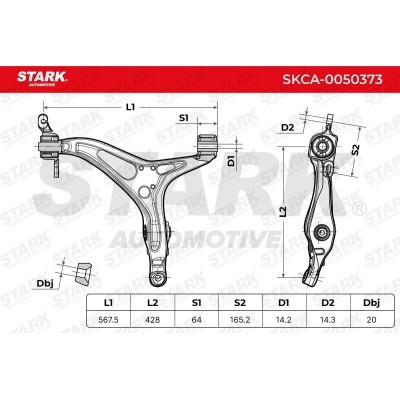 Querlenker Stark SKCA-0050373 SKCA-0050373 - foto 3
