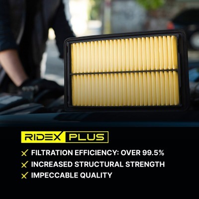 Luftfilter RIDEX 8A0005P 8A0005P - foto 9