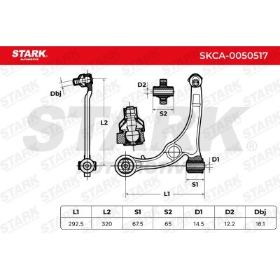 Querlenker Stark SKCA-0050517 SKCA-0050517 - foto 5
