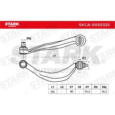Querlenker Stark SKCA-0050325 SKCA-0050325 - foto 3