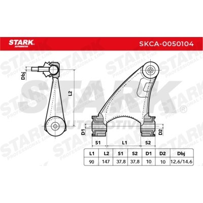 Querlenker Stark SKCA-0050104 SKCA-0050104 - foto 4