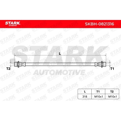 Bremsschlauch Stark SKBH-0821316 SKBH-0821316 - foto 6