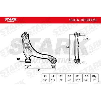Querlenker Stark SKCA-0050339 SKCA-0050339 - foto 3