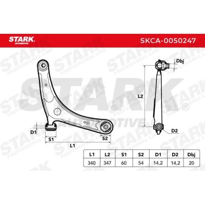 Querlenker Stark SKCA-0050247 SKCA-0050247 - foto 2