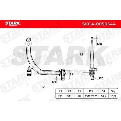 Querlenker Stark SKCA-0050544 SKCA-0050544 - foto 4