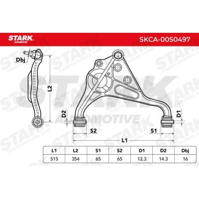 Querlenker Stark SKCA-0050497 SKCA-0050497 - foto 3