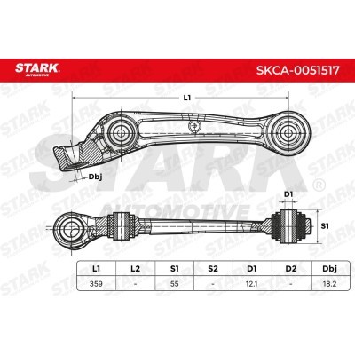 Querlenker Stark SKCA-0051517 SKCA-0051517 - foto 6