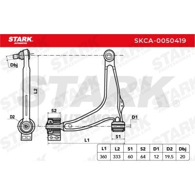 Querlenker Stark SKCA-0050419 SKCA-0050419 - foto 4