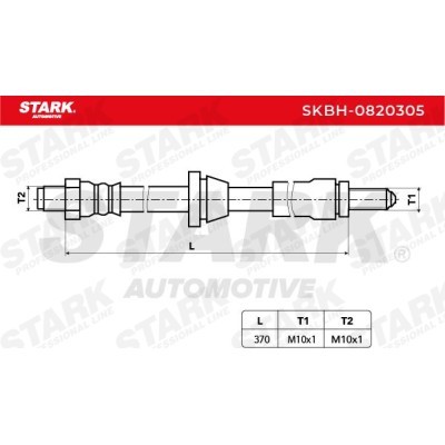 Bremsschlauch Stark SKBH-0820305 SKBH-0820305 - foto 4