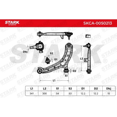 Querlenker Stark SKCA-0050213 SKCA-0050213 - foto 3