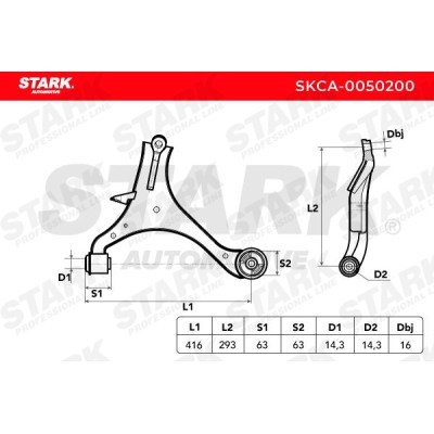 Querlenker Stark SKCA-0050200 SKCA-0050200 - foto 4