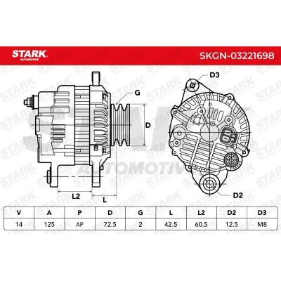 Generator Stark SKGN-03221698 SKGN-03221698 - foto 5